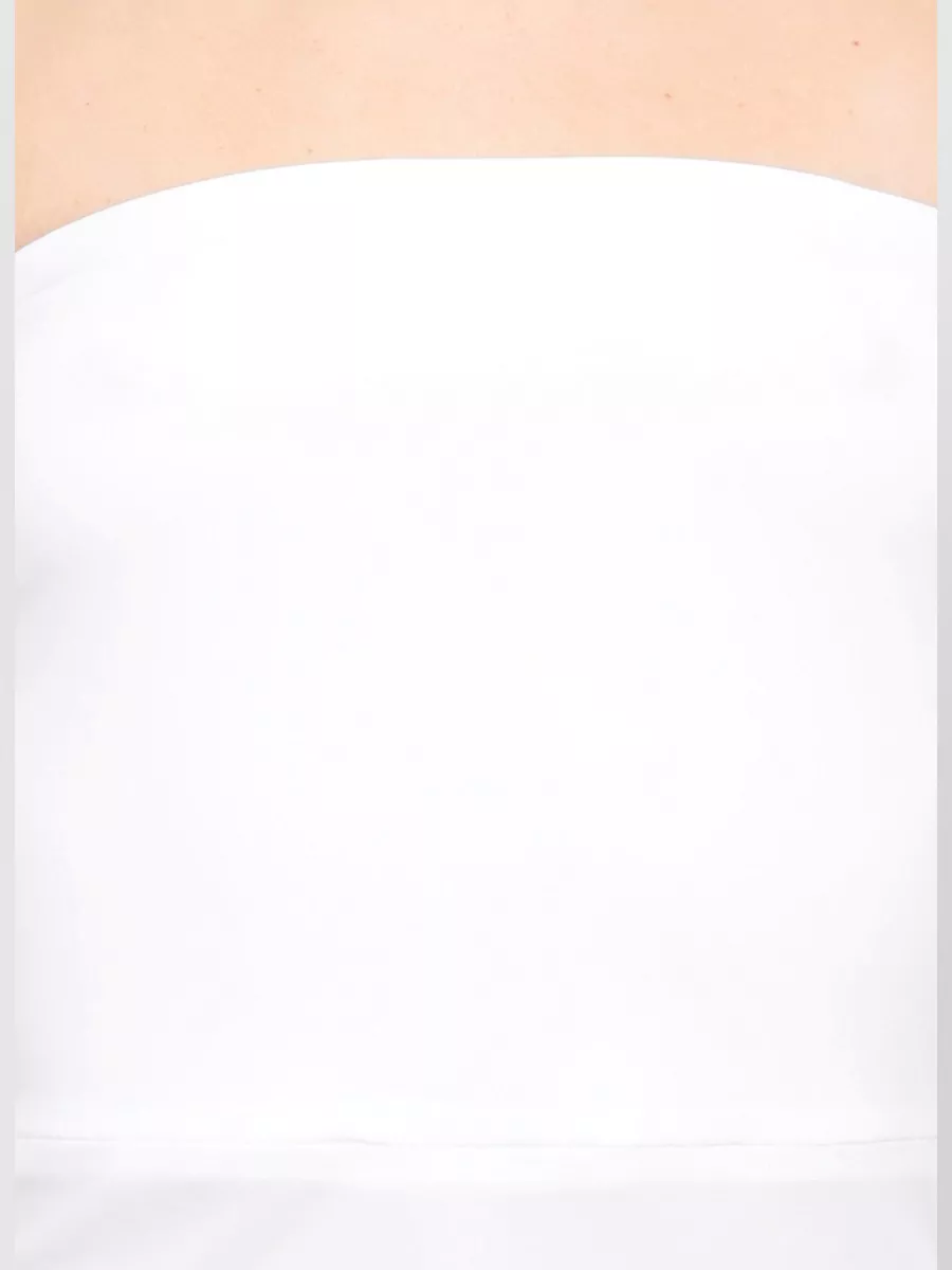 Norma Kamali Ruched Strapless Top