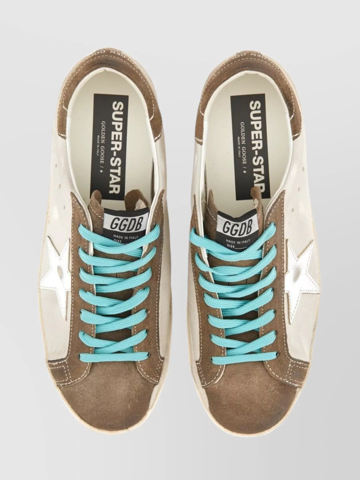 Golden Goose Sneakers Star Patch Contrasting Laces