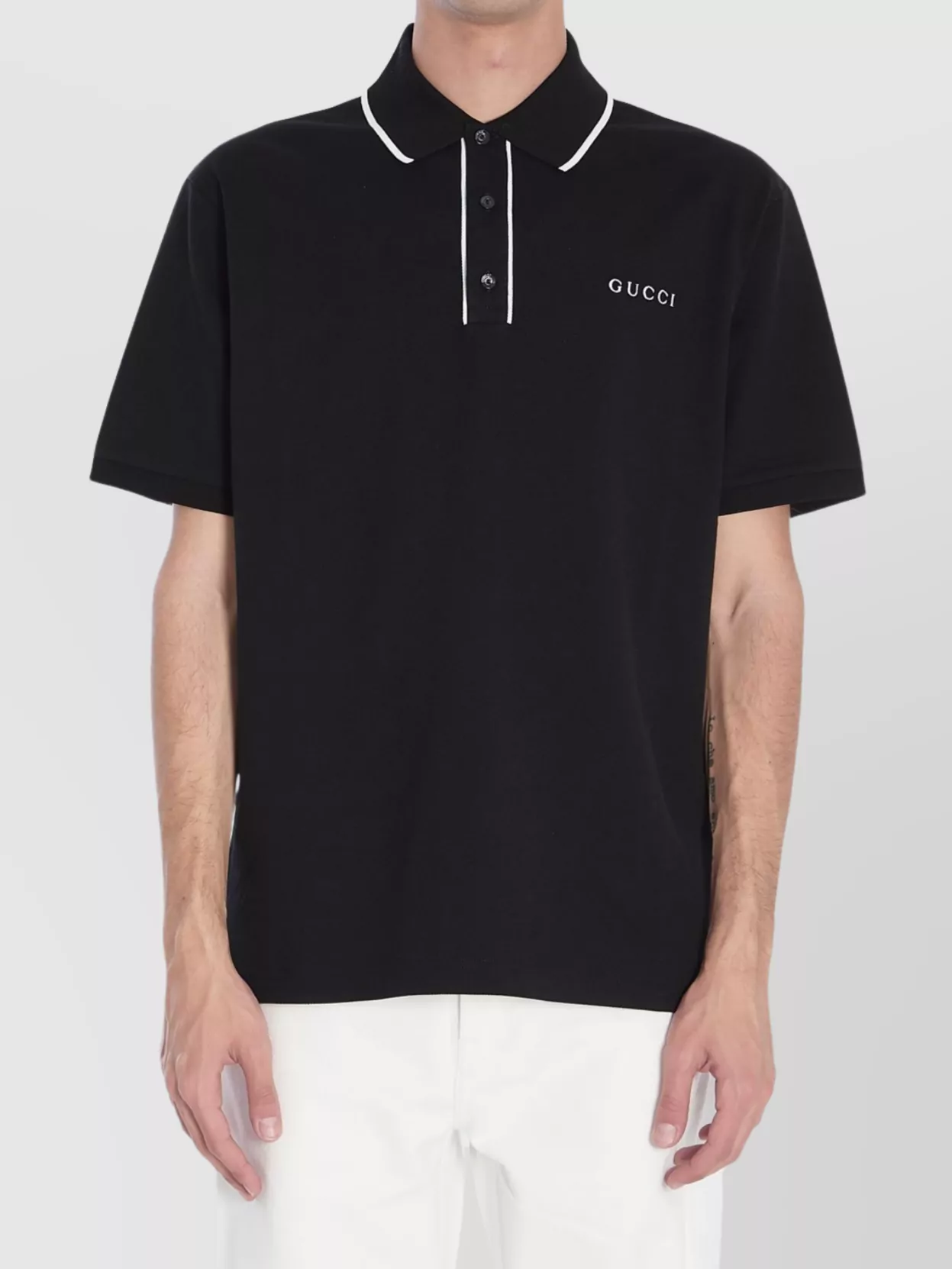Gucci Cotton Piqué Polo Shirt
