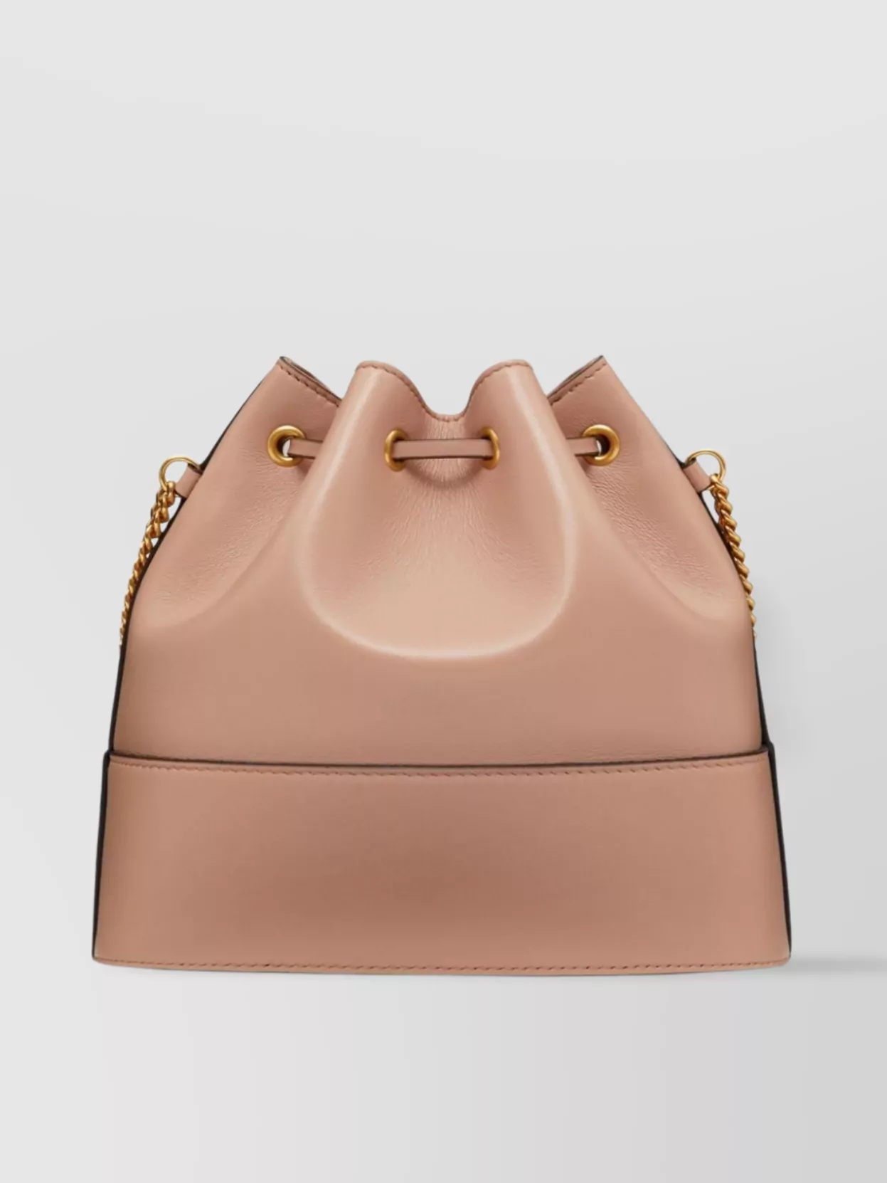 Valentino Garavani Vlogo Signature Leather Bucket Bag