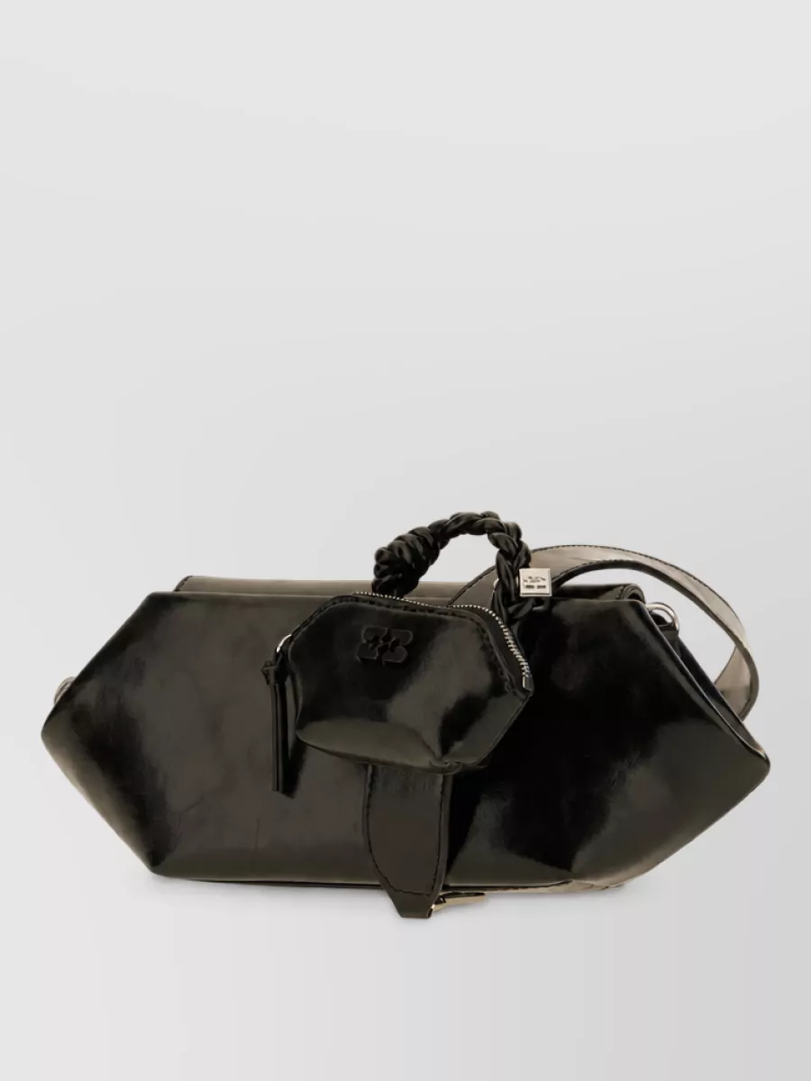 Ganni leather belt bag