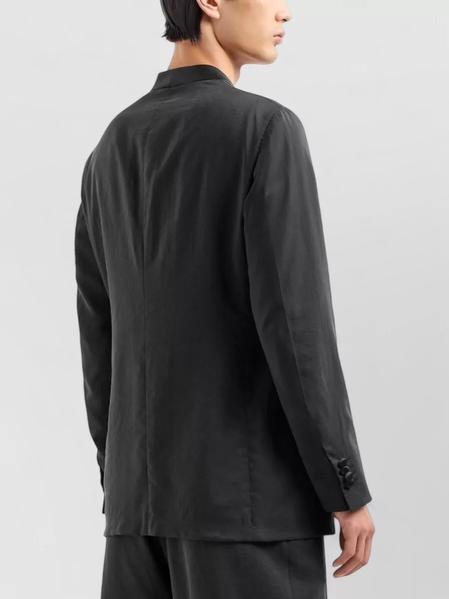 Giorgio Armani Upton Tuxedo Jacket Long Sleeves Lapel