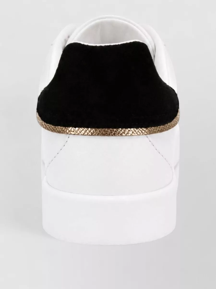 Dolce&Gabbana Leather Low-Top Sneakers