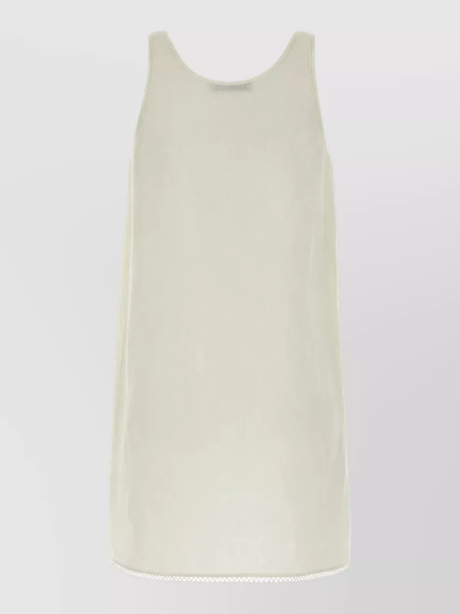 Prada Linen Mini Dress