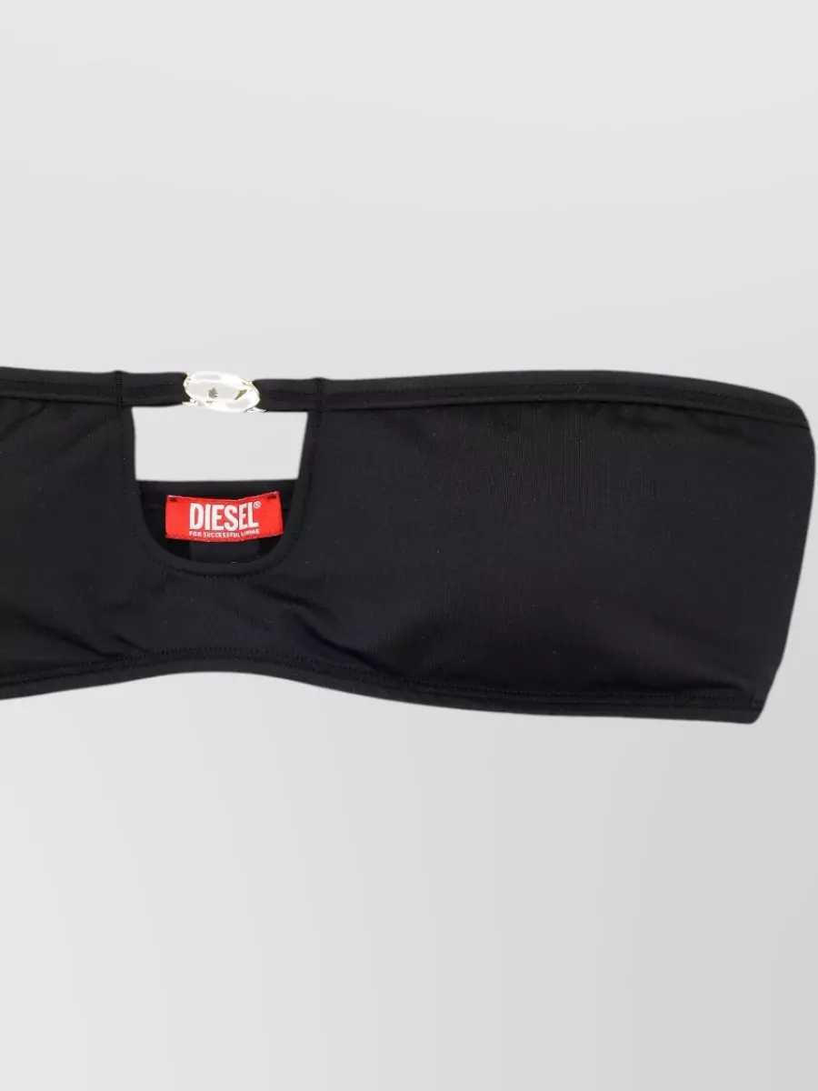 Diesel Cutout Bandeau Bikini Top