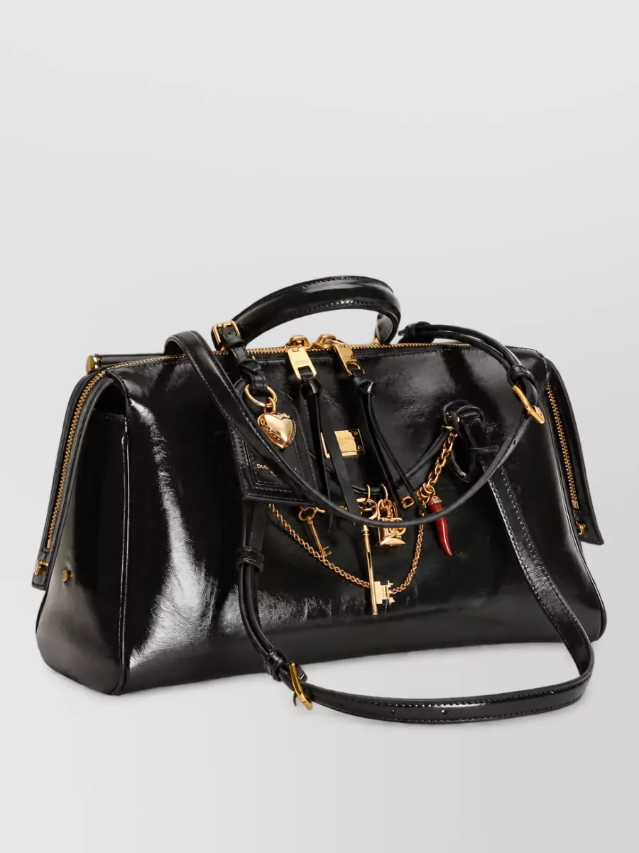 Dolce&Gabbana Vittoria Leather Shoulder Bag
