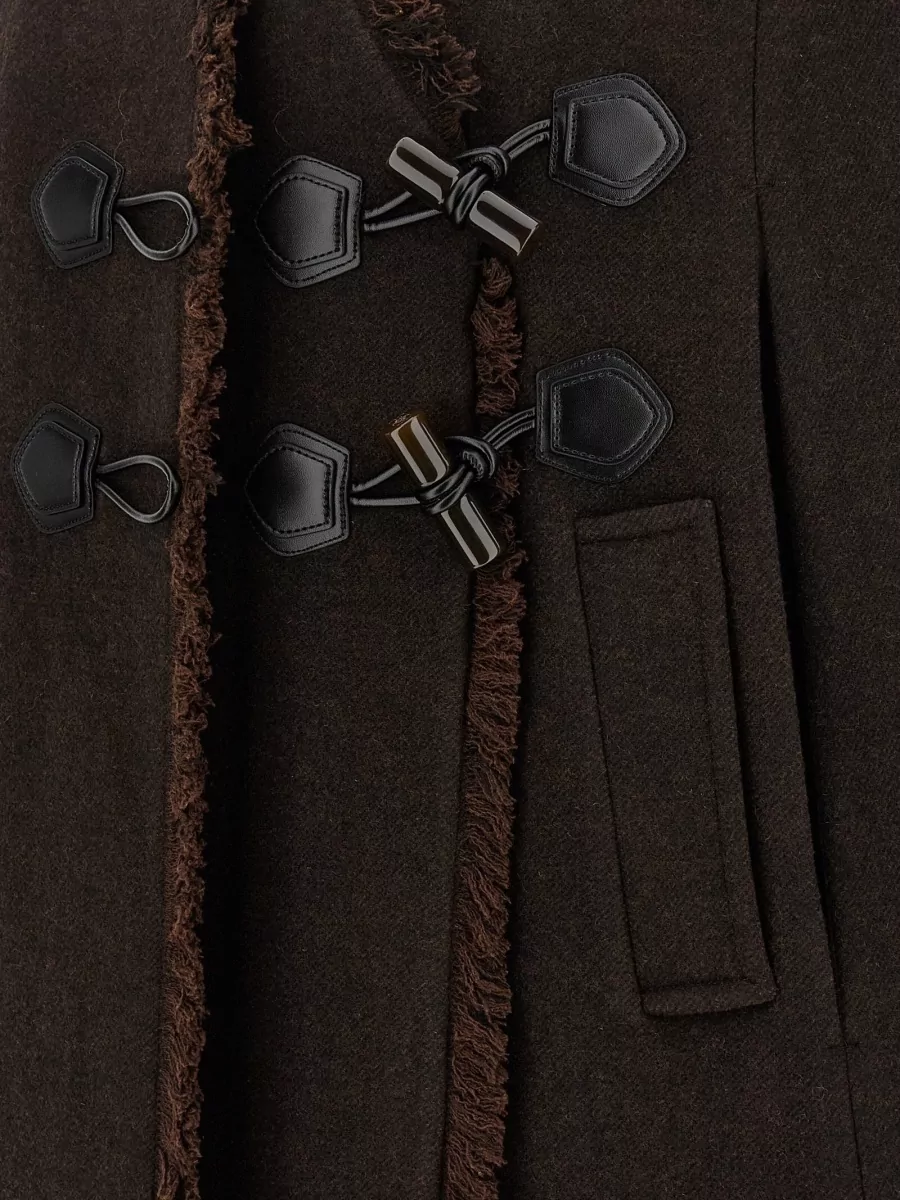 Ganni Wool Cashmere Cape