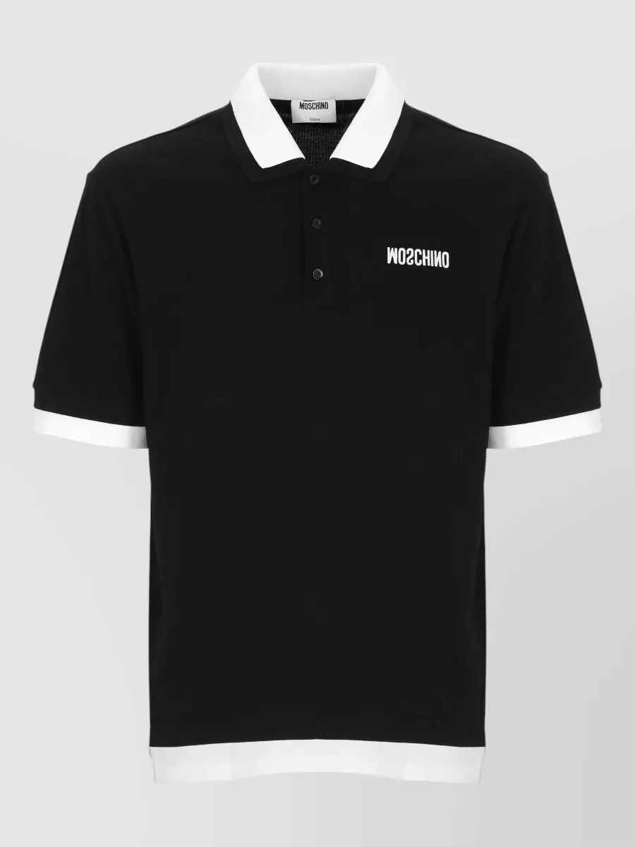 Moschino cotton polo shirt