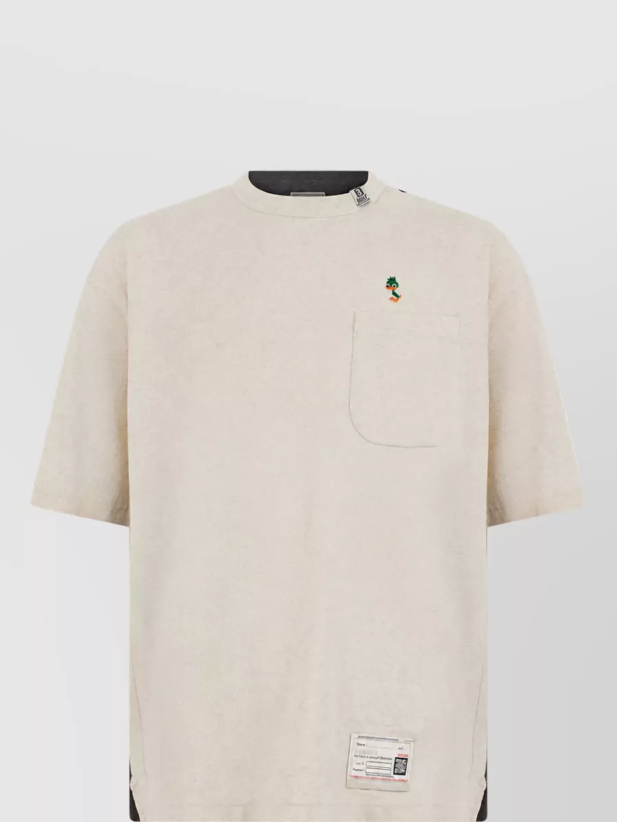 Maison Mihara Yasuhiro cotton short-sleeve t-shirt