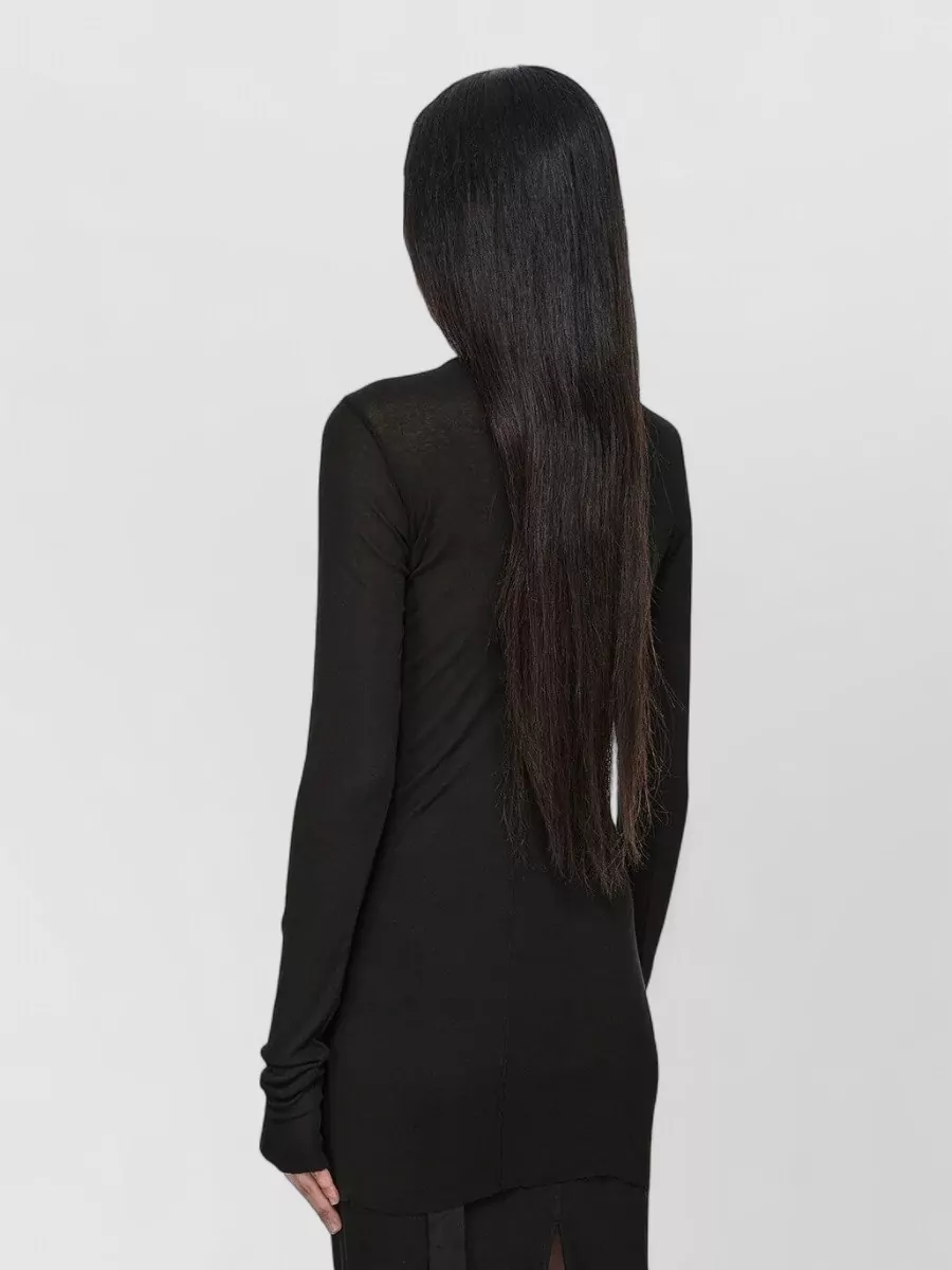 Rick Owens Drkshdw Cotton Slim-Fit Long-Sleeve T-Shirt