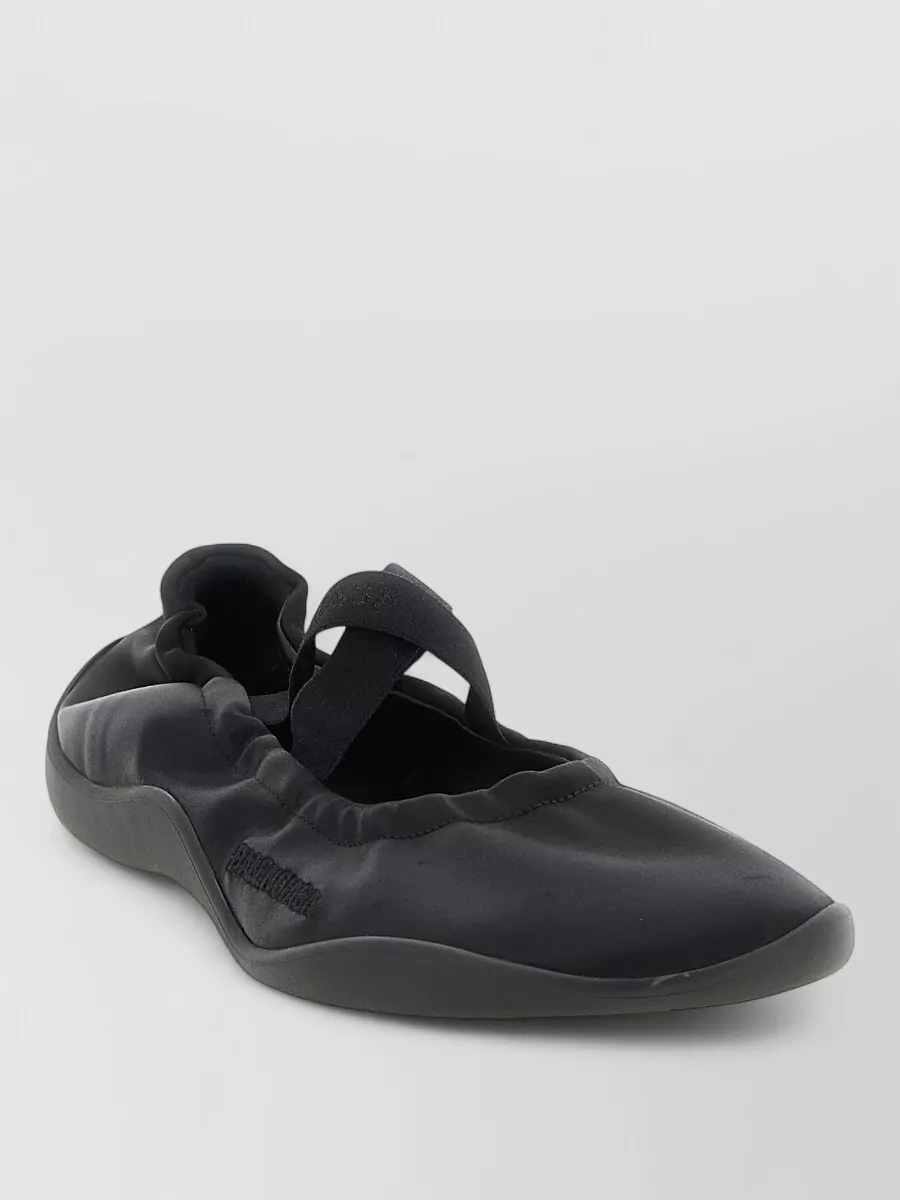 Balenciaga Satin Shibuya Ballerina Flats