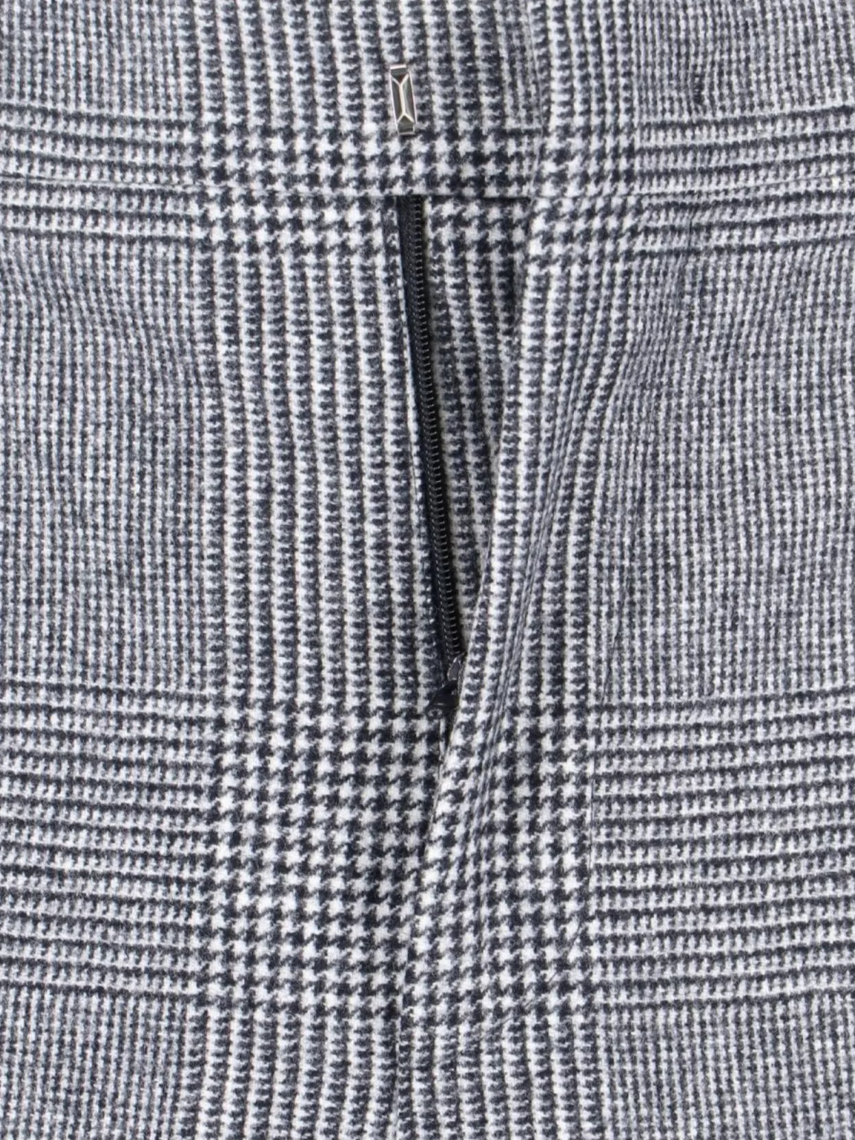 Tagliatore Houndstooth Tailored Double-breasted Blazer And Wide-leg Trousers In Gray