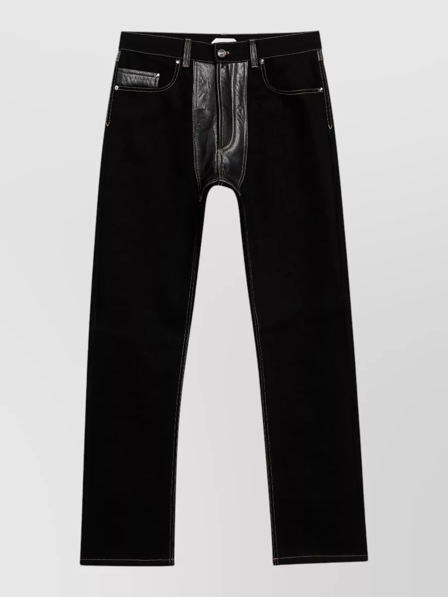 Versace denim straight-leg jeans