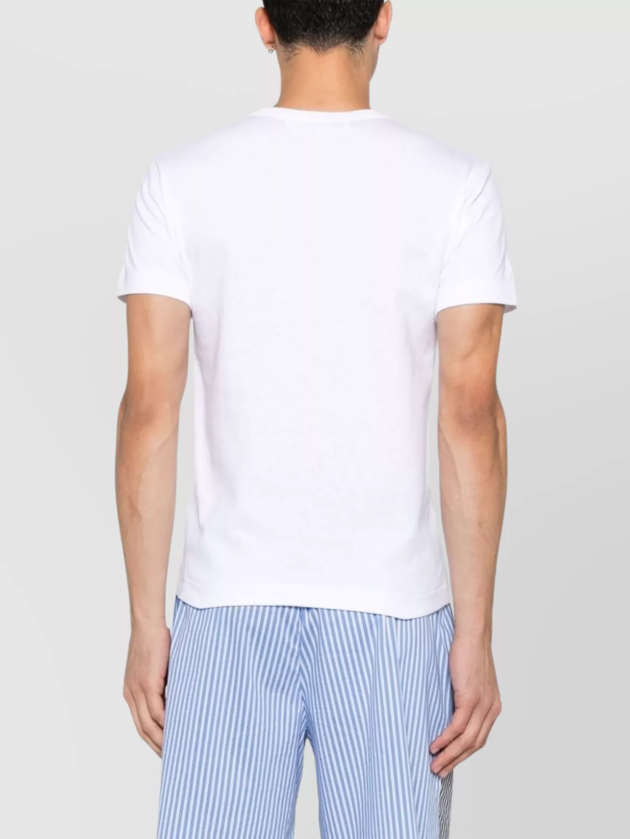 Comme Des Garçons Heart Patch Crew Neck T-Shirt