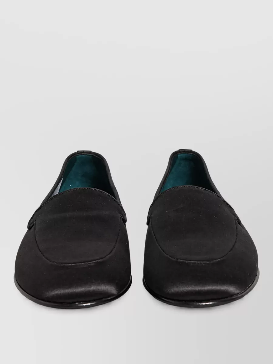 Dolce&Gabbana leather logo slippers