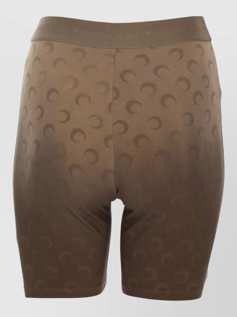 Marine Serre Cotton Shorts