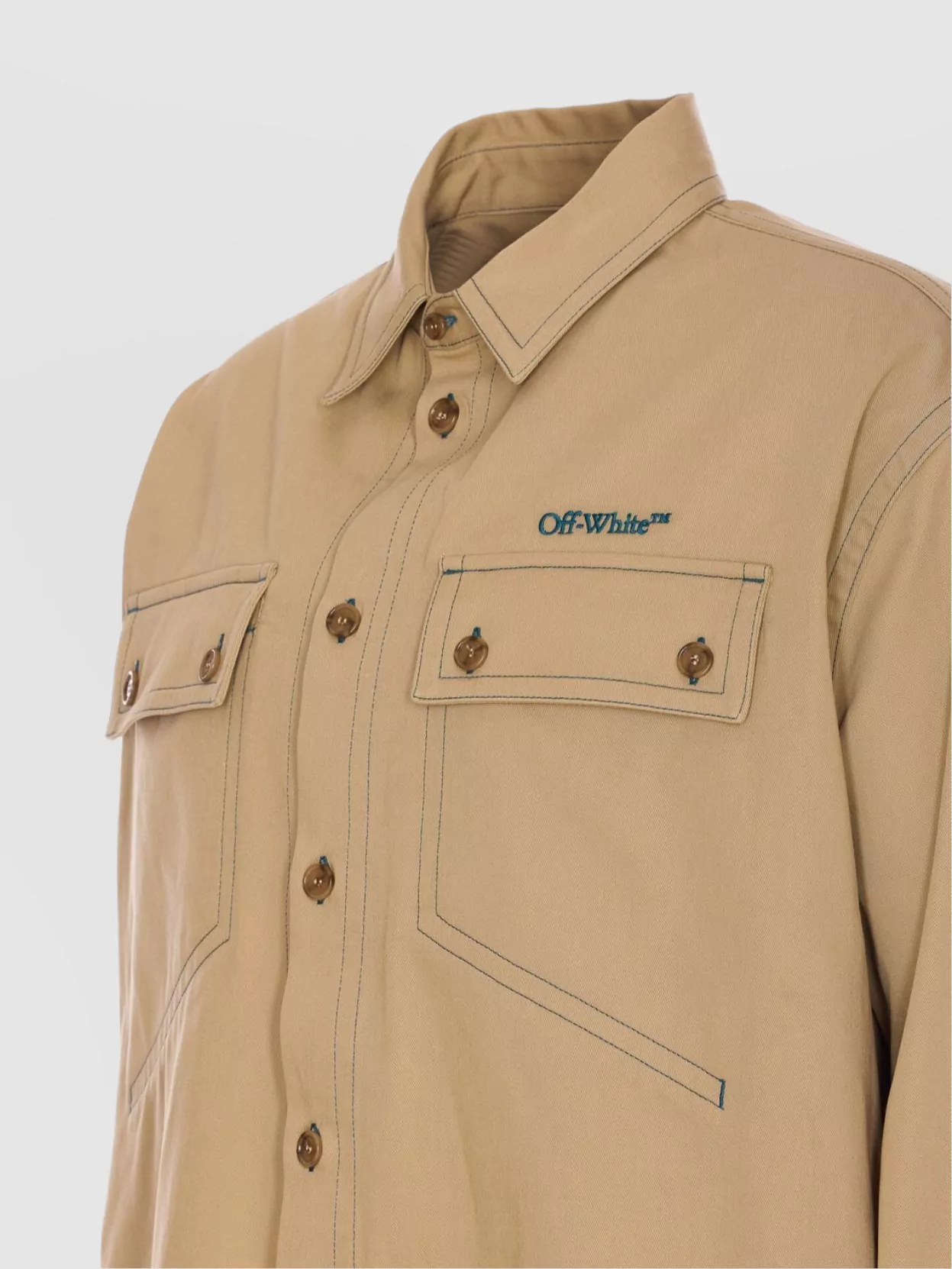 Off-White Shirt Long Sleeve Regular Collar