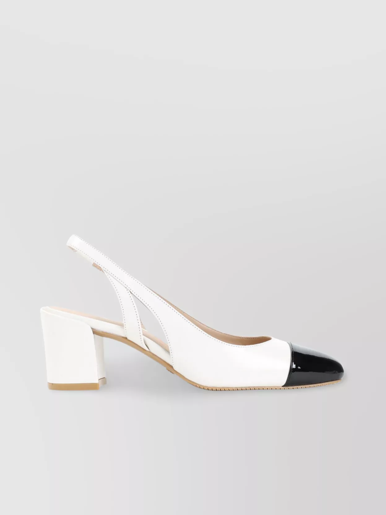 Stuart Weitzman Leather Pointed Toe Ballet Flats In White