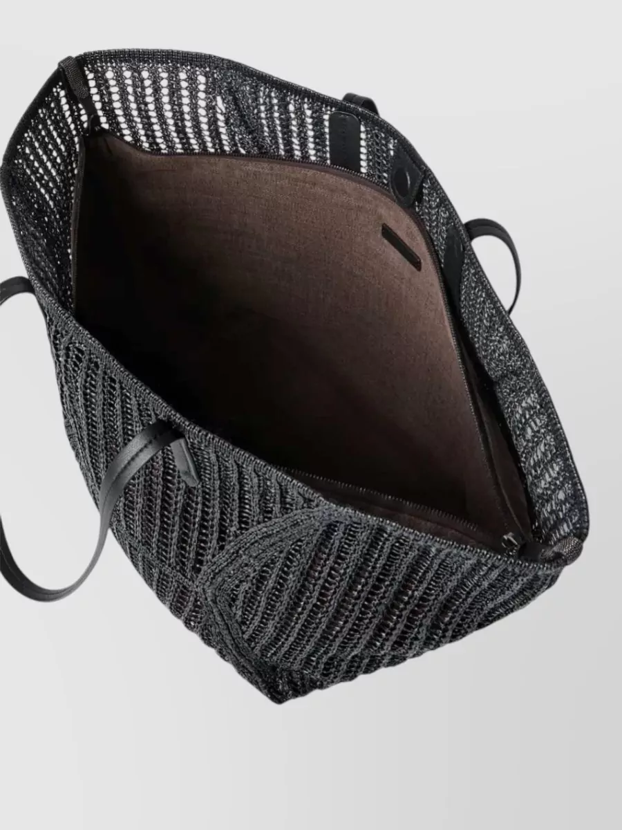 Brunello Cucinelli Large Polyamide Tote Bag