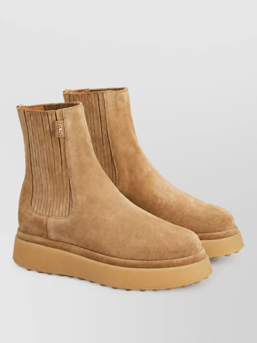 Tod's Suede Chelsea Boots