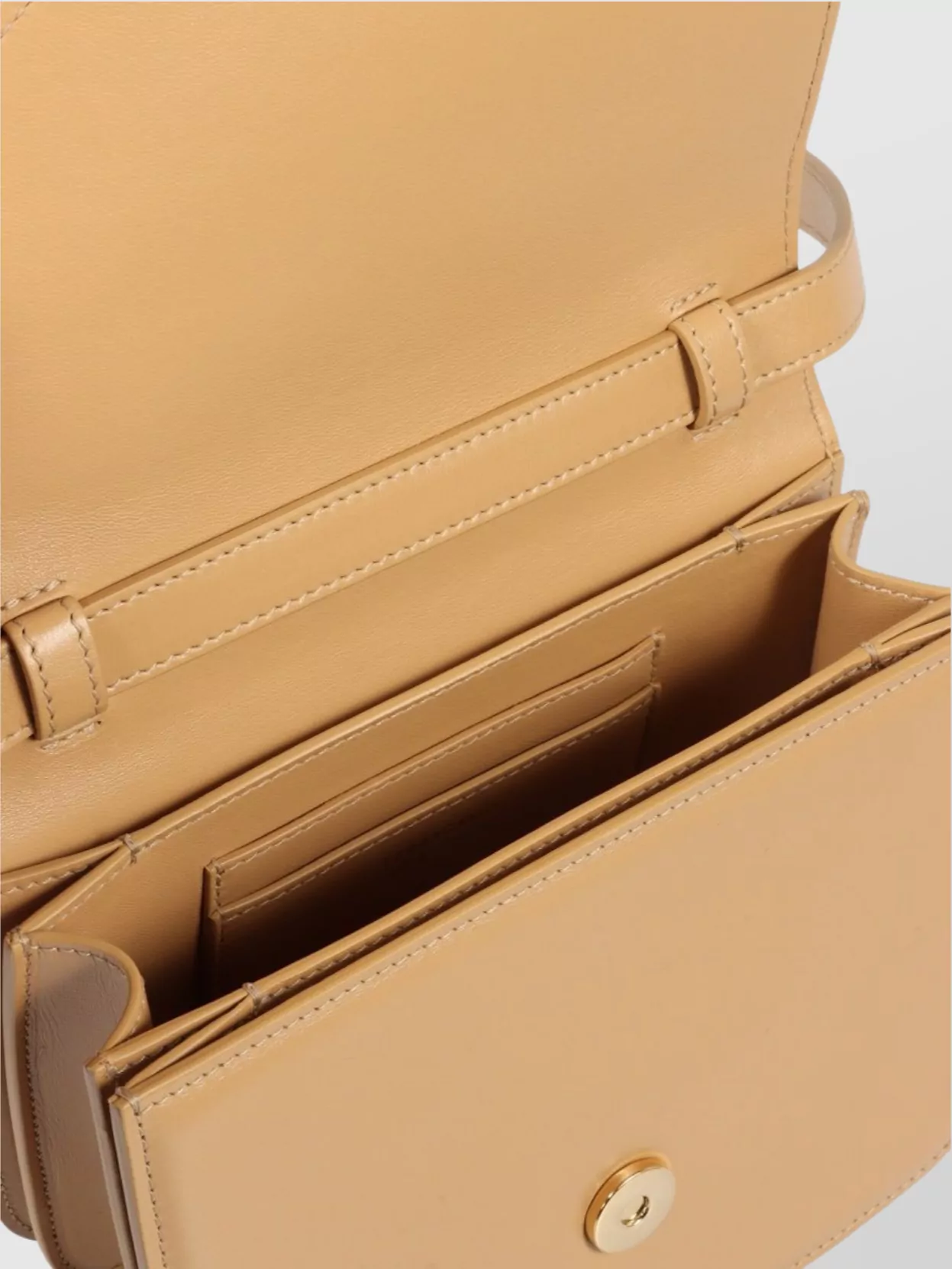 Ferragamo Fiamma Leather Crossbody Bag