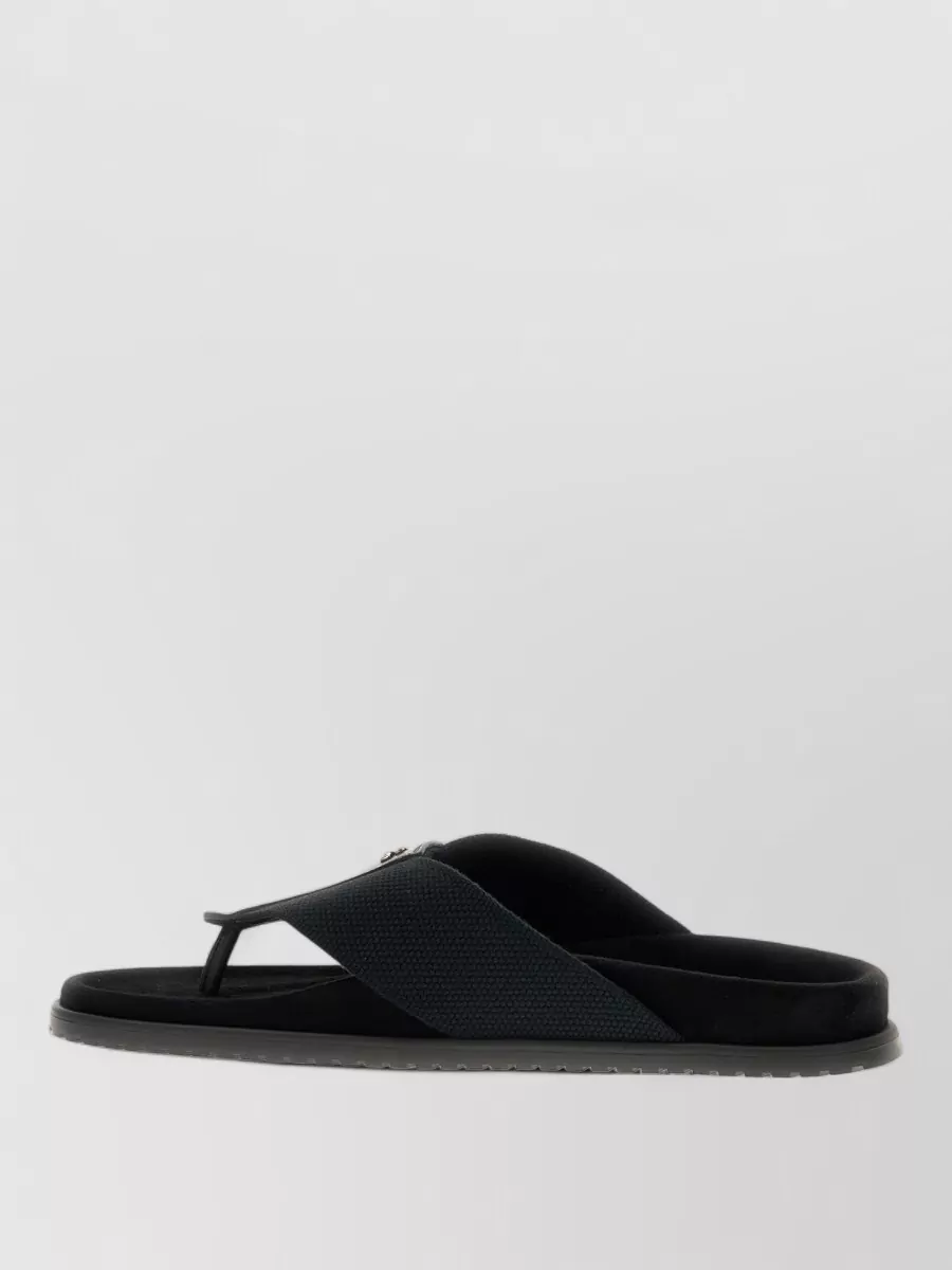 Dolce&Gabbana Logo Thong Sandals