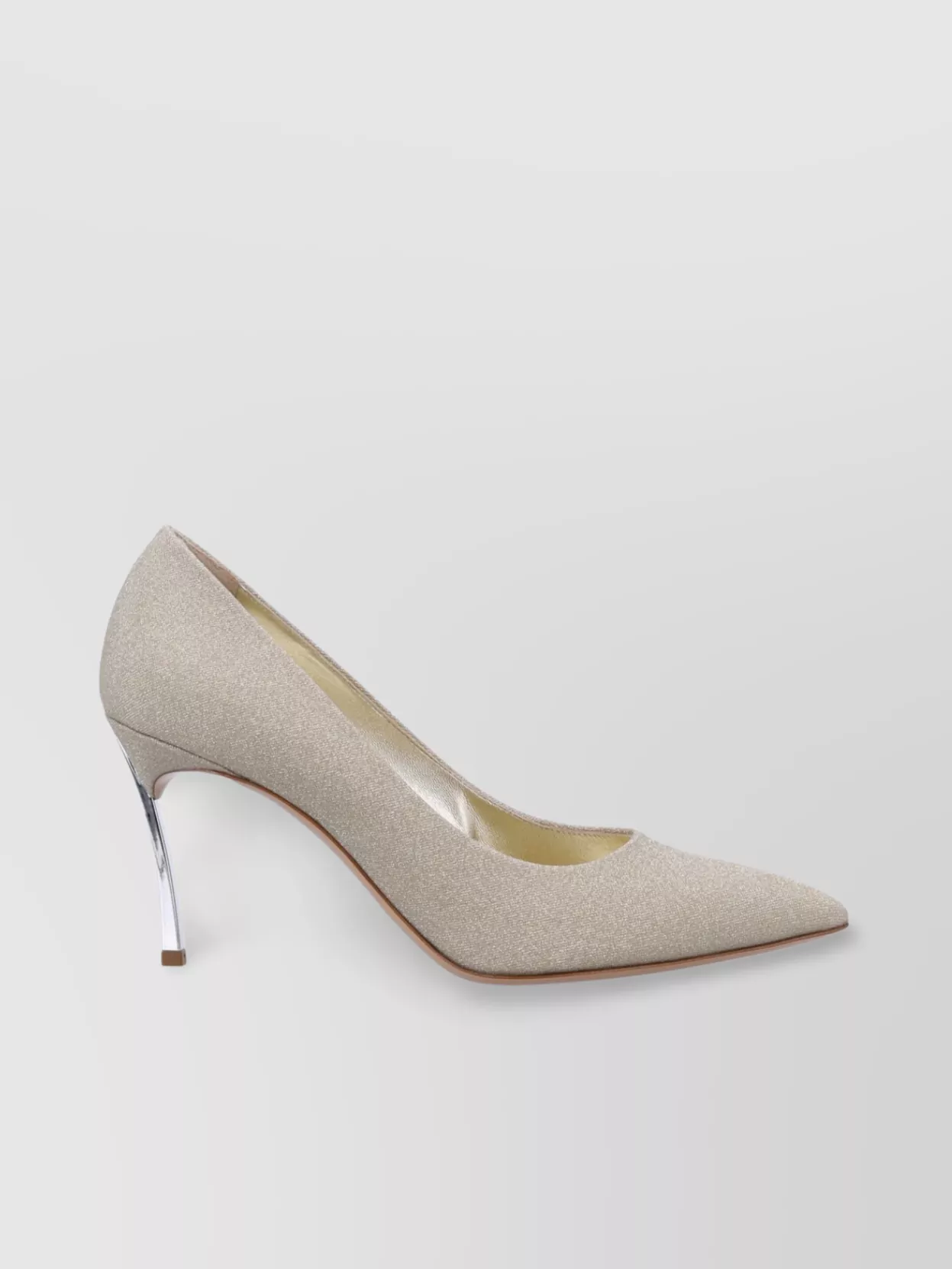 Casadei Solar Eclipse Pink Pumps With High Stiletto Heel In Tech Fabric Woman