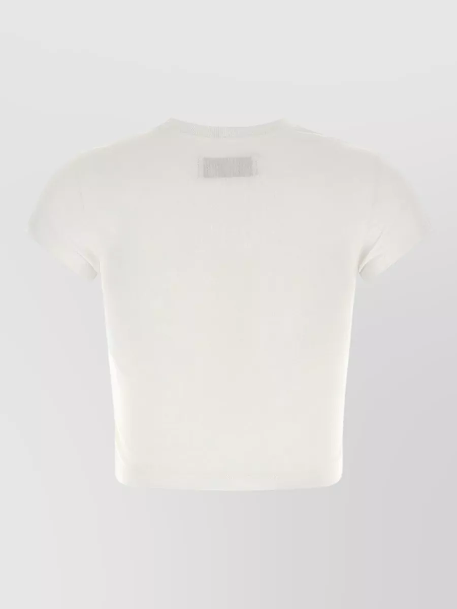 Vivienne Westwood Cropped Cotton Printed T-Shirt