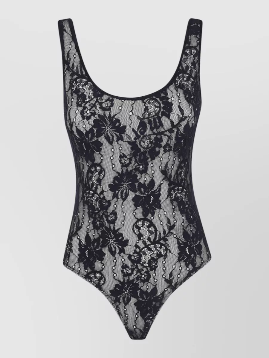 Zimmermann lace scoop bodysuit