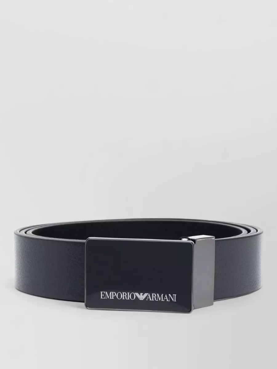 Emporio Armani Leather Belt