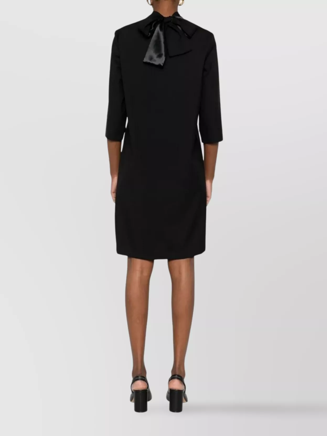 Marni Women's Dress With Bow And High Neck