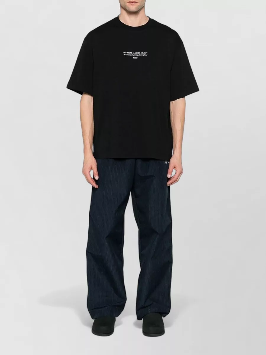 Off-White Cotton T-Shirt