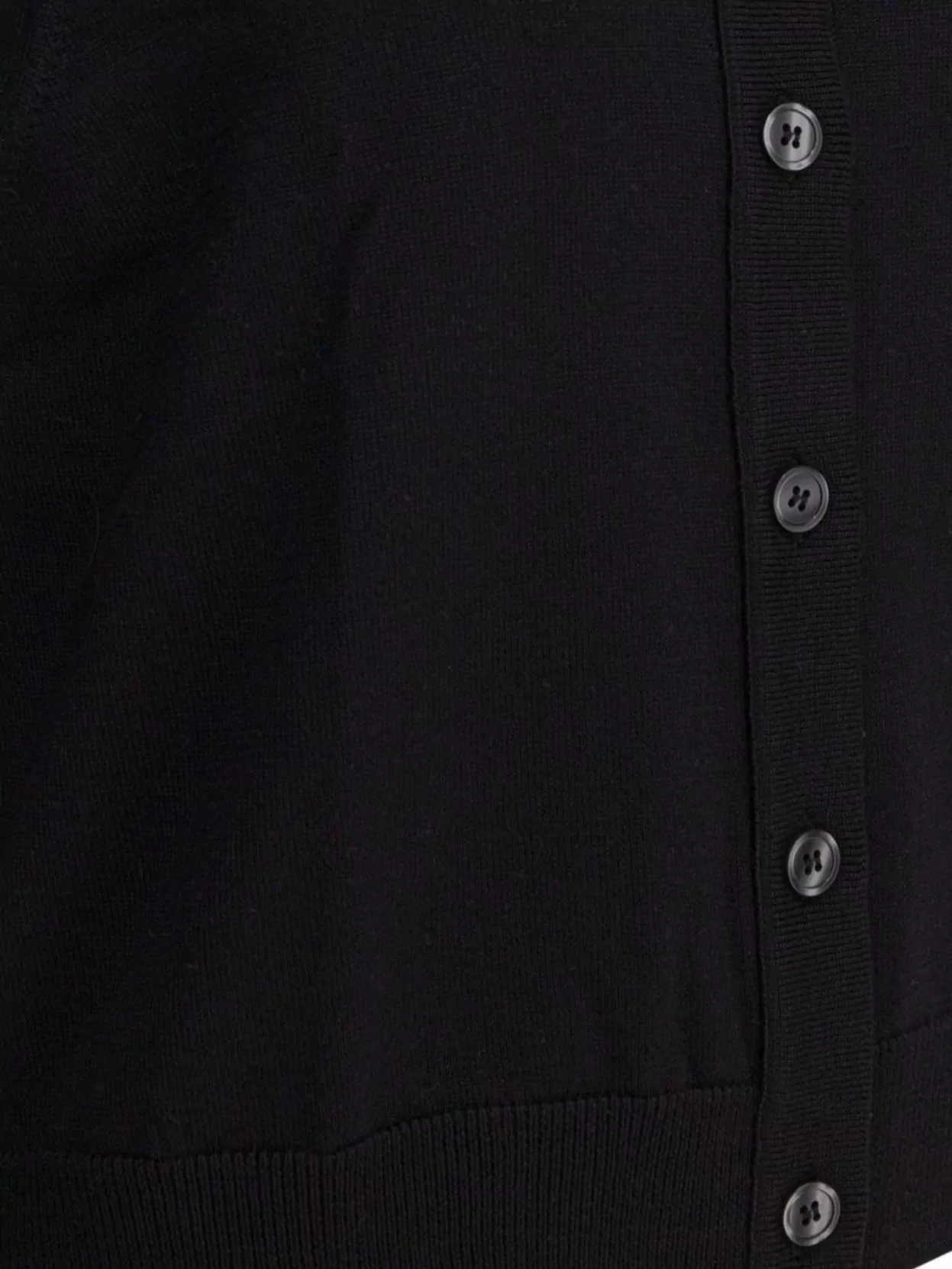 Soeur Chiara Button-up Vest In Black