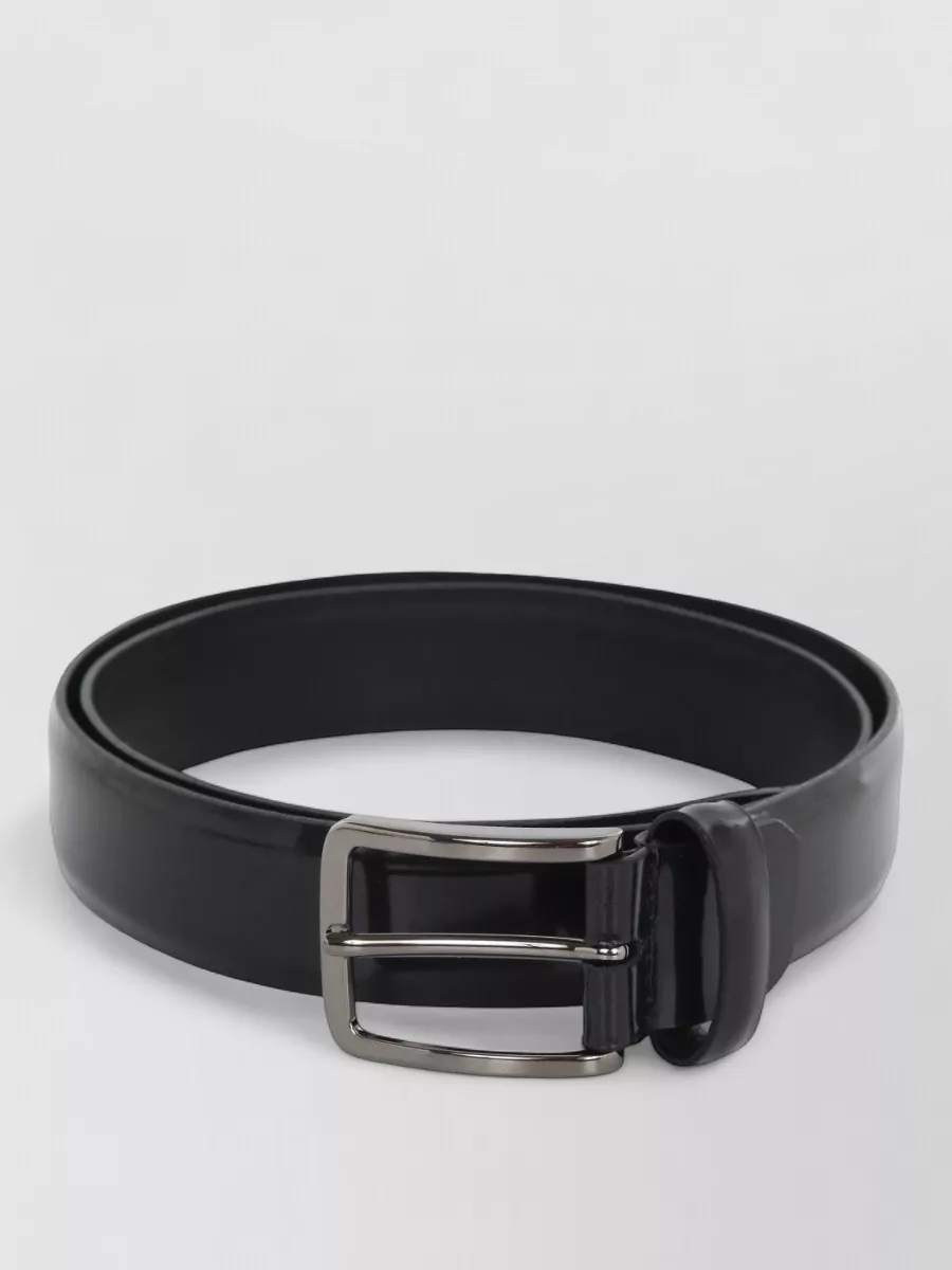 Sait brushed leather belt