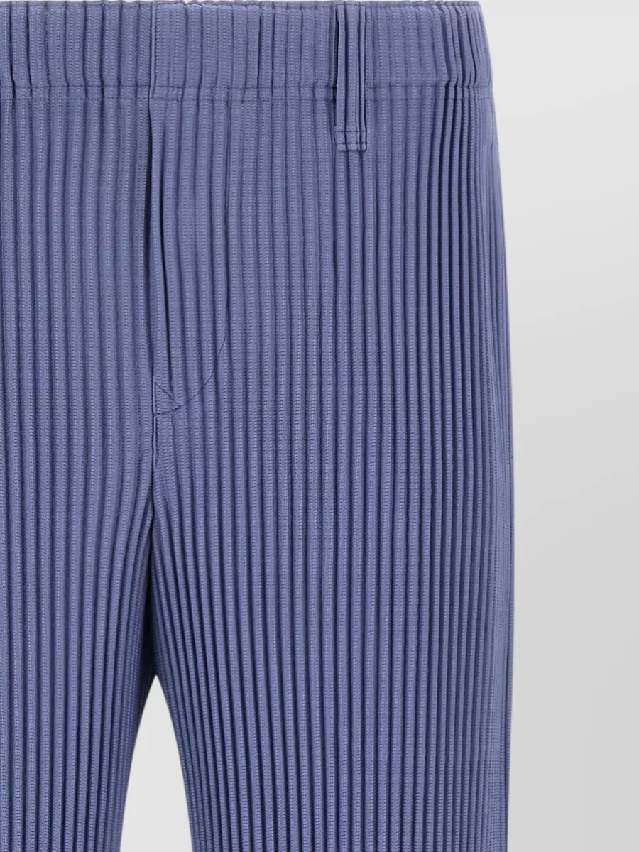Homme Plisse Issey Miyake Pleated Straight-Leg Trousers