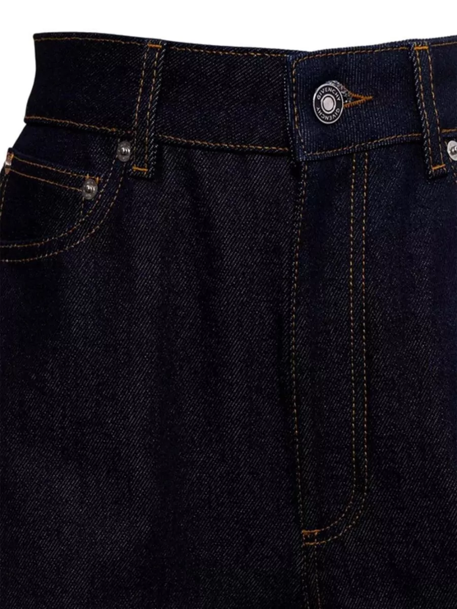 Givenchy Denim Straight-Leg Trousers