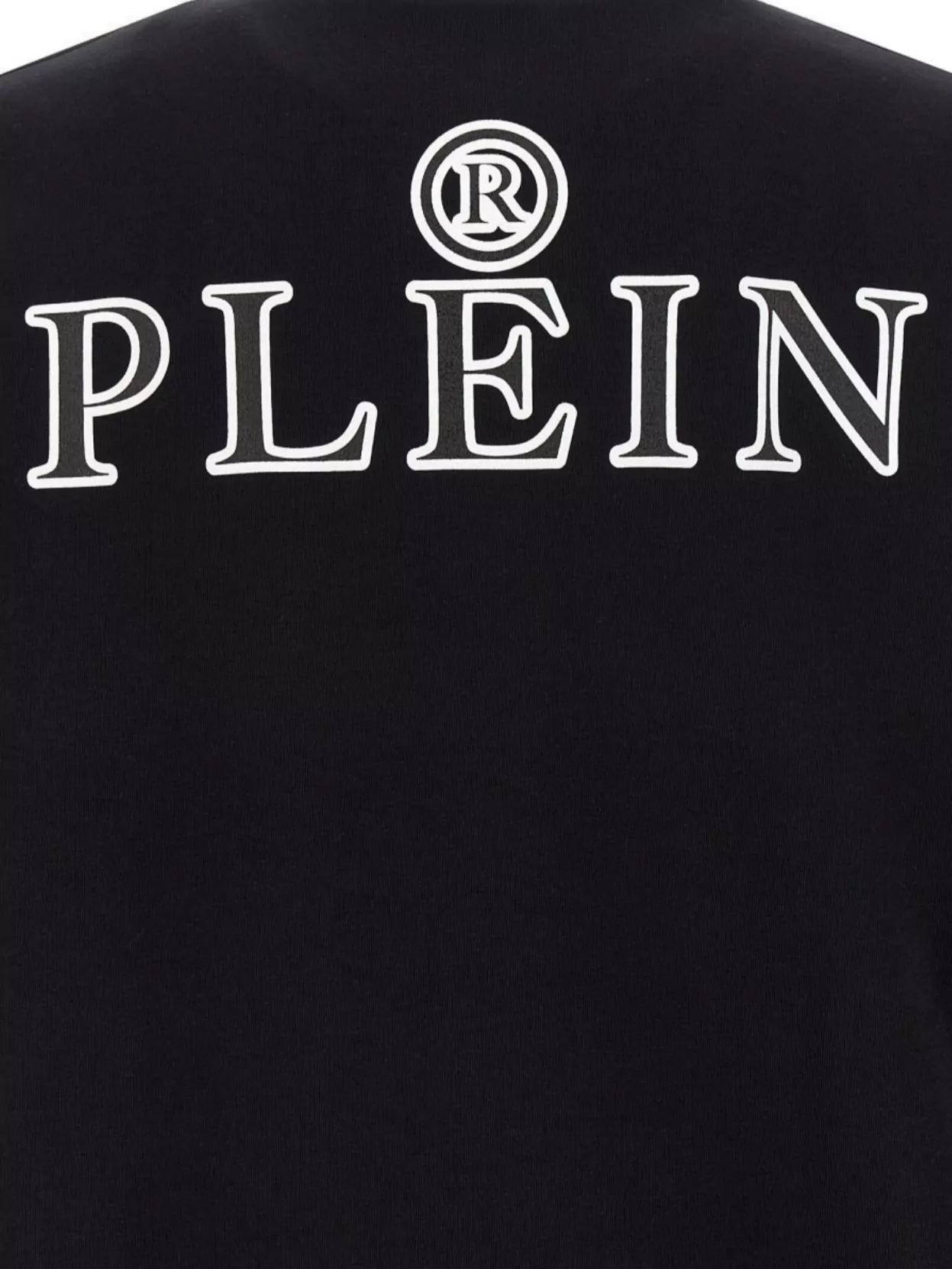 Philipp Plein Hooded Logo Patch Sweater