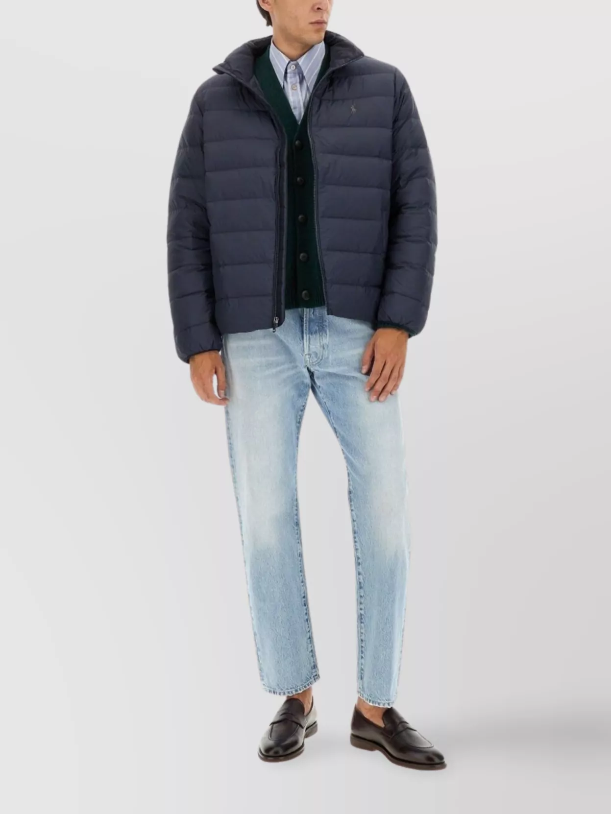 Polo Ralph Lauren High Collar Long Sleeve Puffer Jacket