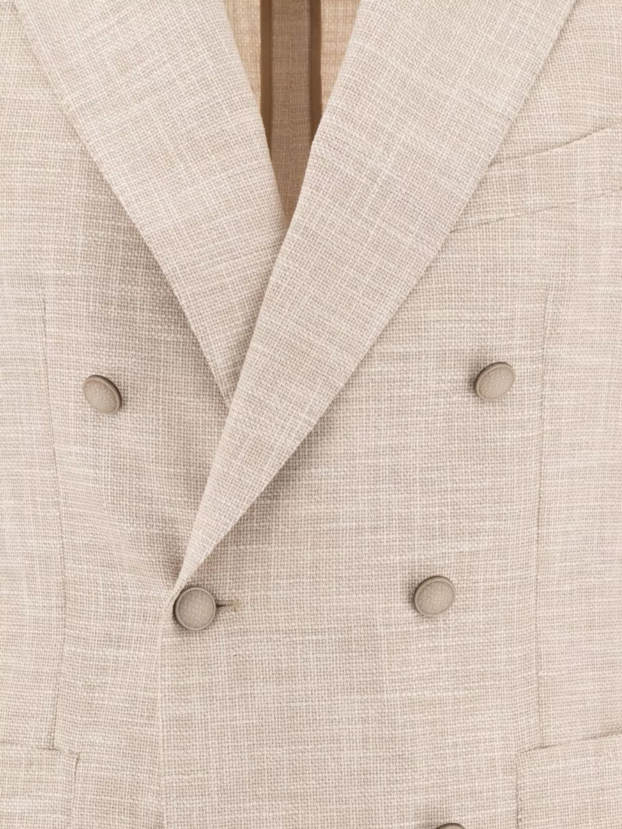 Tagliatore Textured Fabric Notch Lapel Front Pockets Buttoned Cuffs