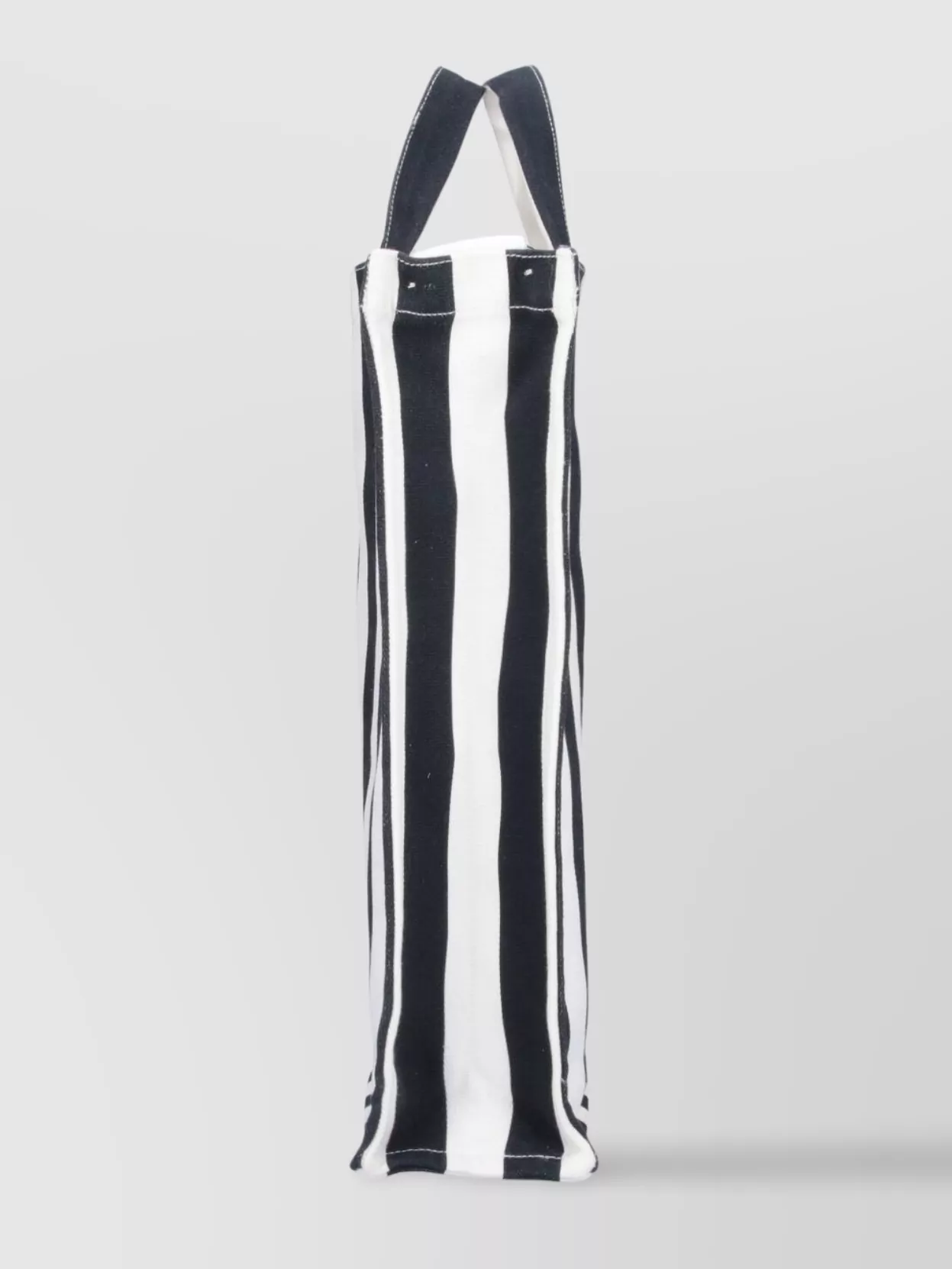 Patou Striped Bag In White
