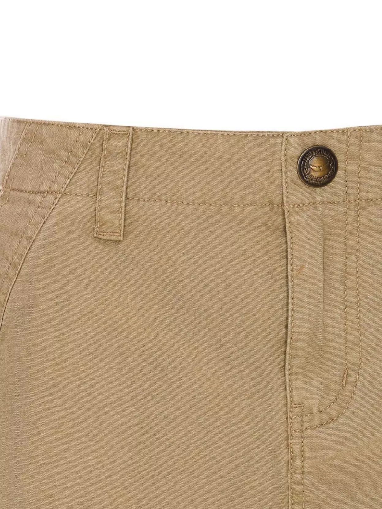 Zadig & Voltaire Shorts With Embroidered Back Pockets And Belt Loops