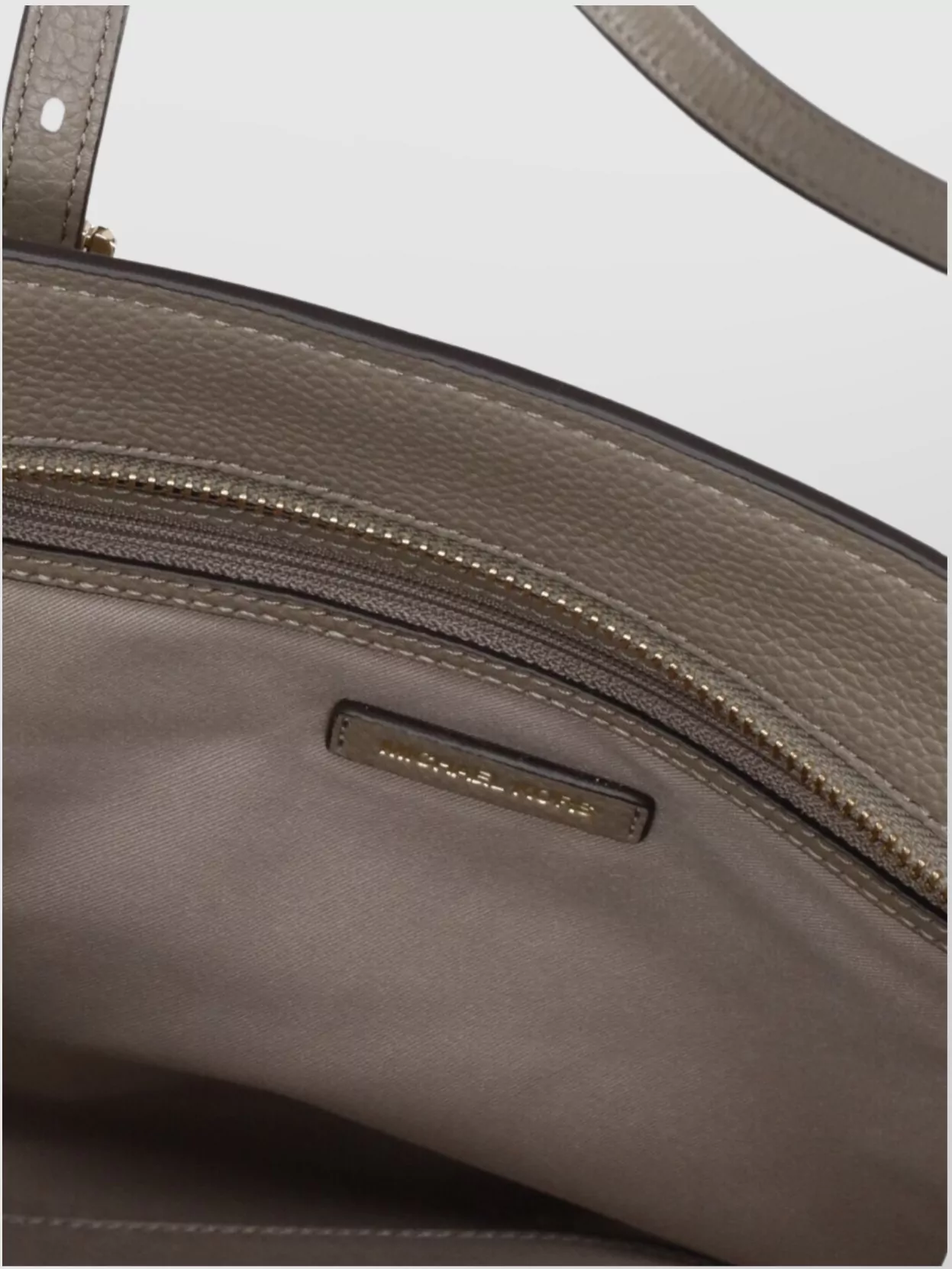 Michael Michael Kors Structured Leather Shoulder Bag And Handles