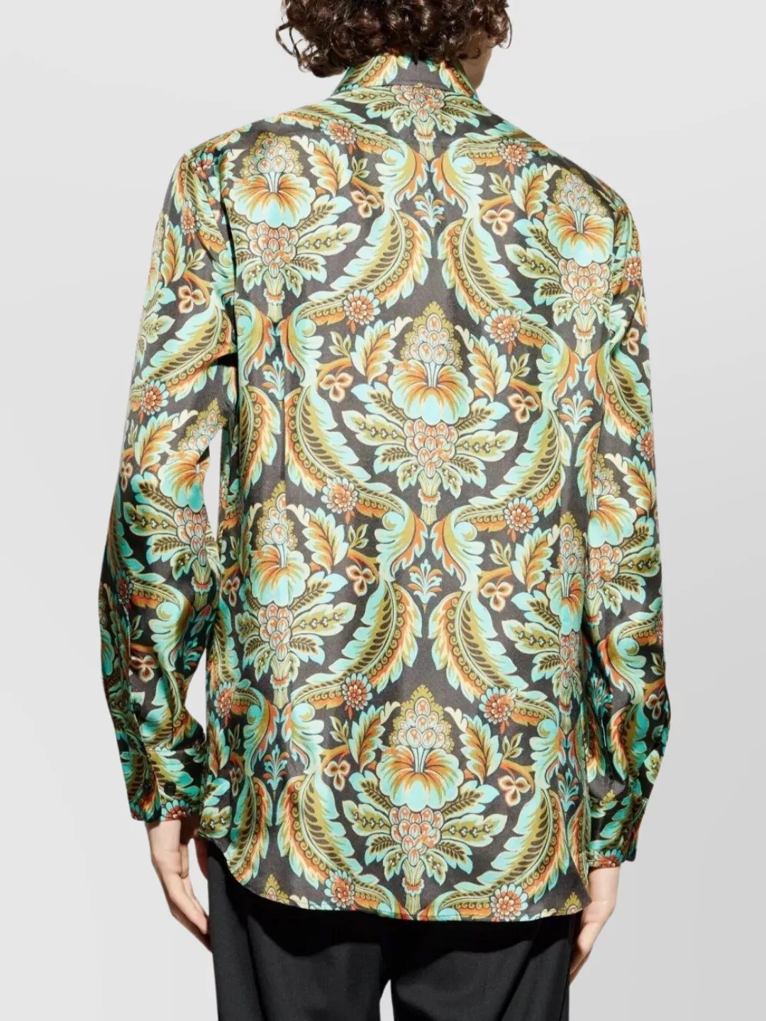 Etro Men's Long Sleeve Floral Dress Shirts