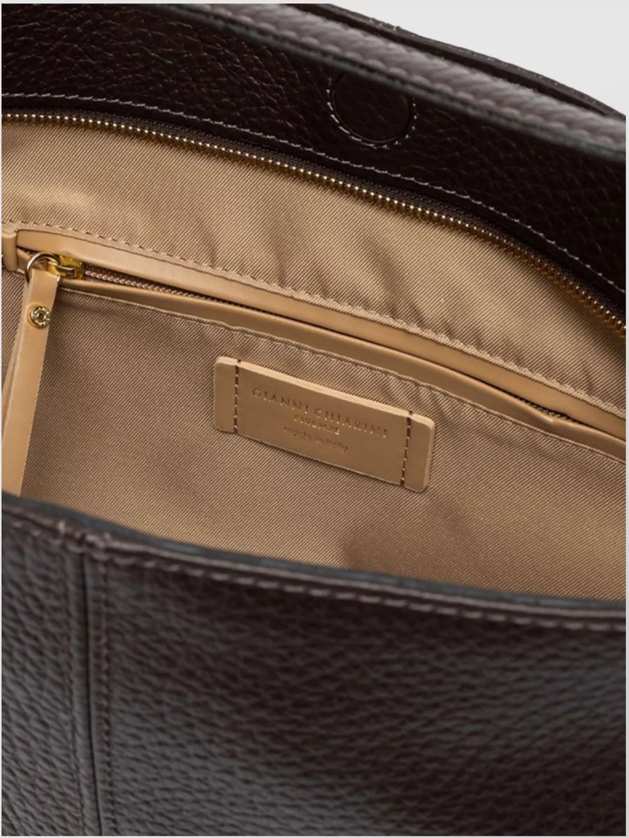 Gianni Chiarini Natasha Textured Leather Shoulder Bag