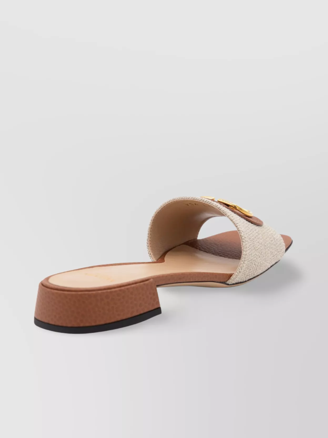 Valentino Garavani Block Heel Open Toe Mules