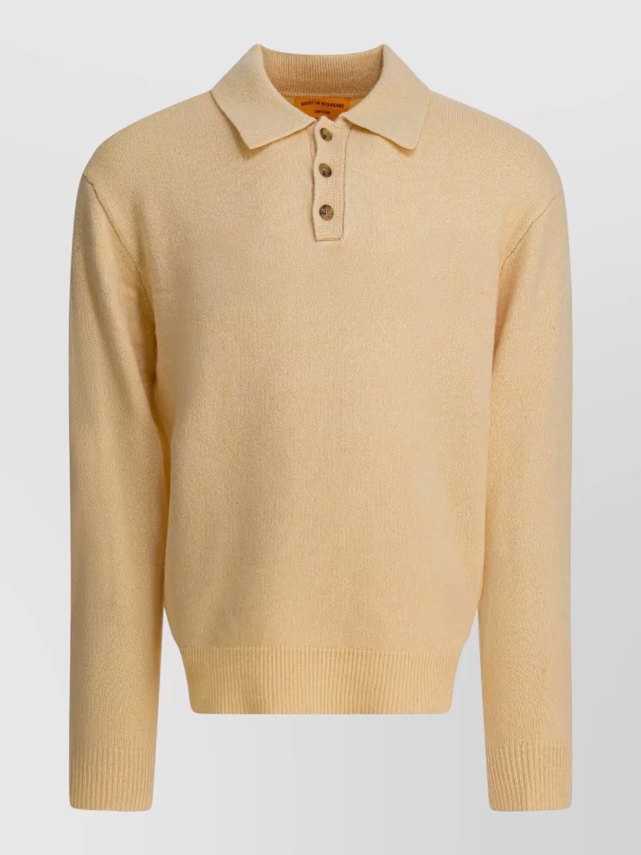 Guest In Residence Cashmere polo jumper