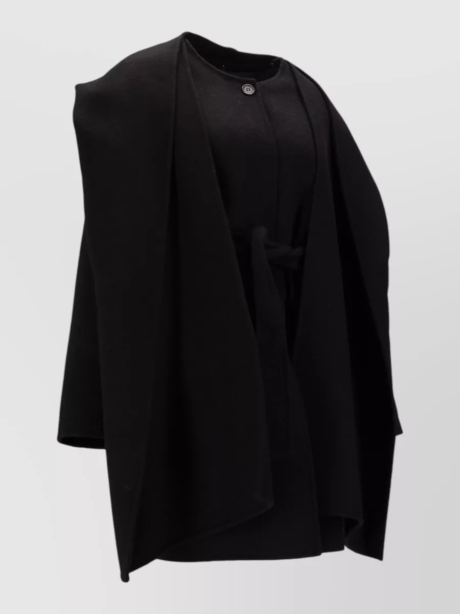 Parosh Wool Poncho