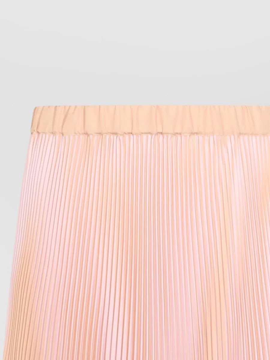 Fabiana Filippi Lightweight Midi Skirt Pleated Design