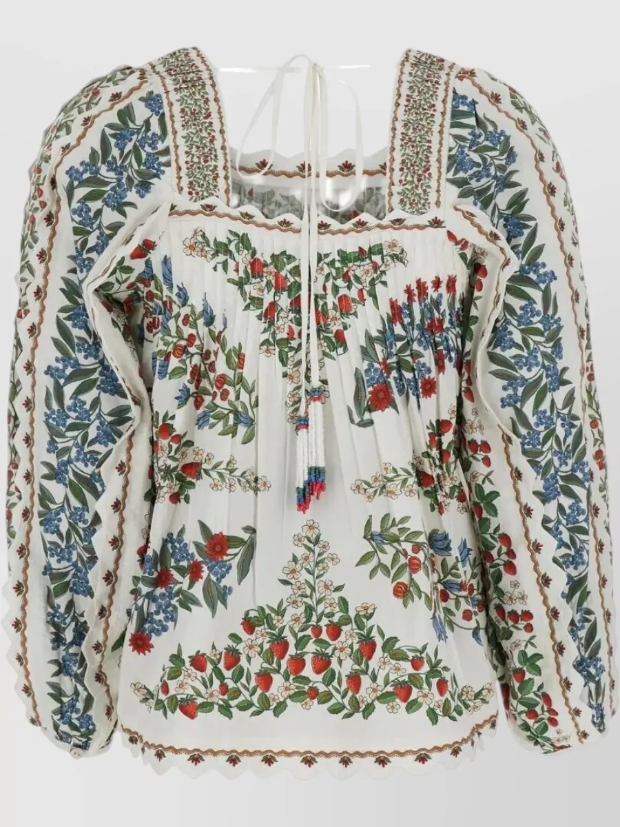 Farm Rio Long Sleeve Blouse