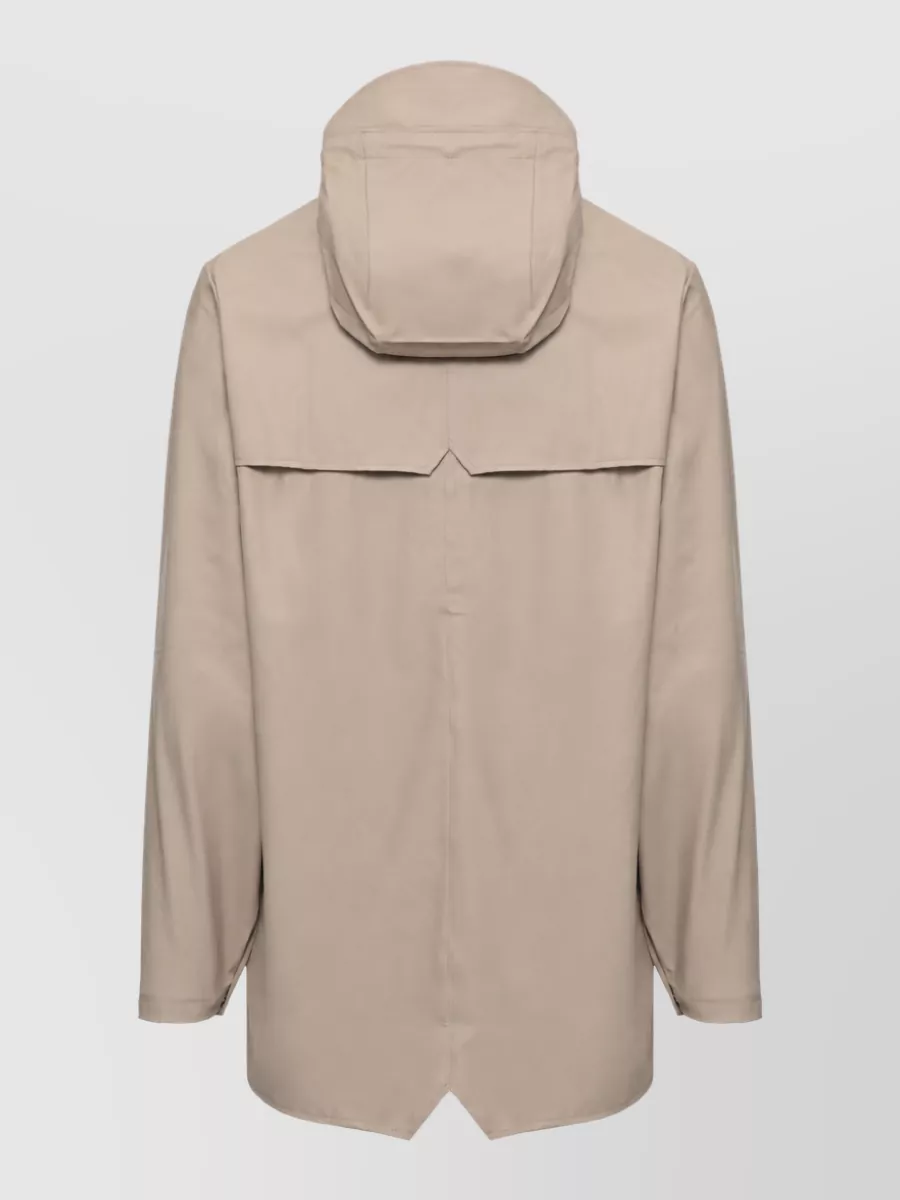 Rains Hooded Long-Sleeve Lightweight Jacket